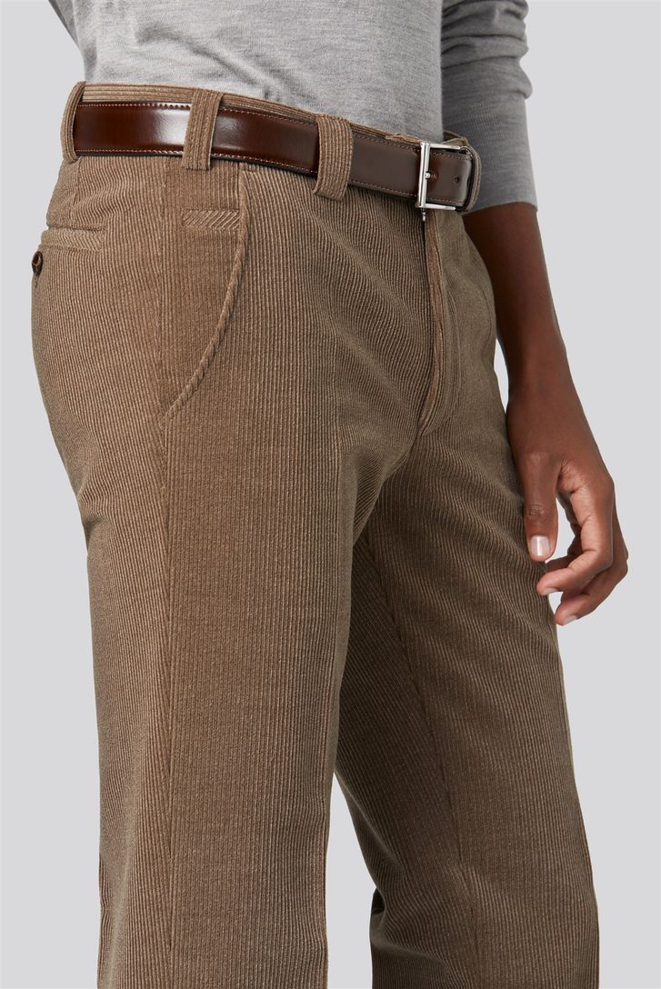 Meyer pantalon Roma camel wolcord