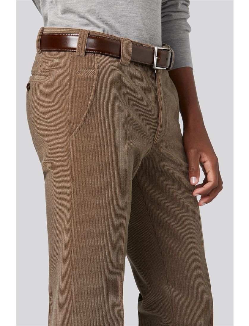Meyer pantalon Roma camel wolcord