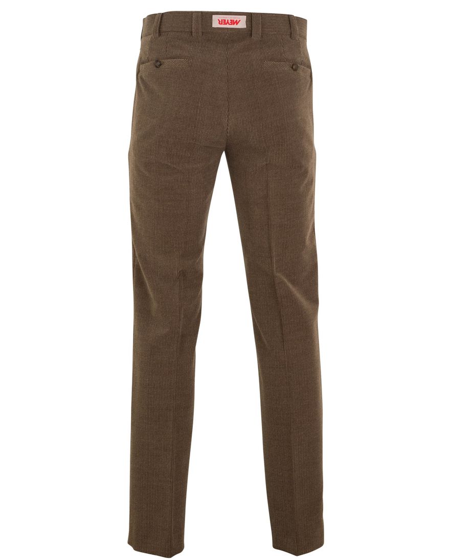 Meyer wolcord broek camel Roma