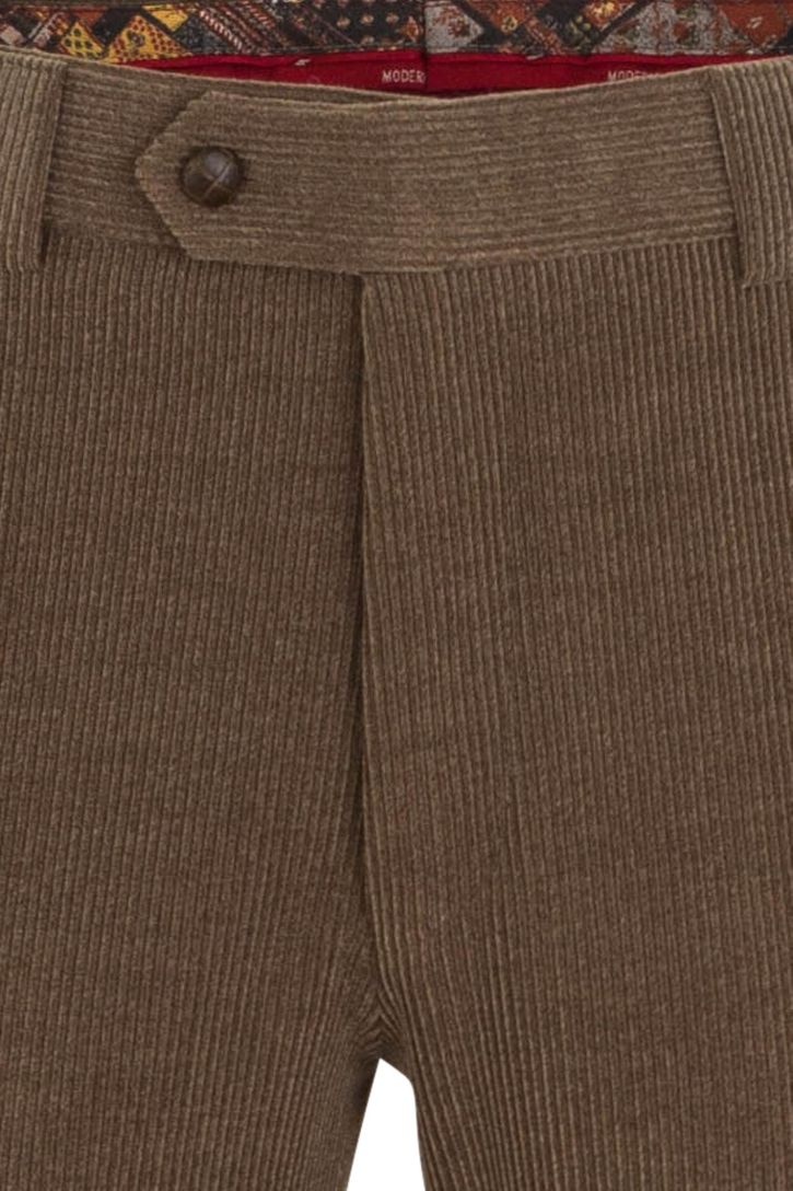 Meyer pantalon Roma camel wolcord
