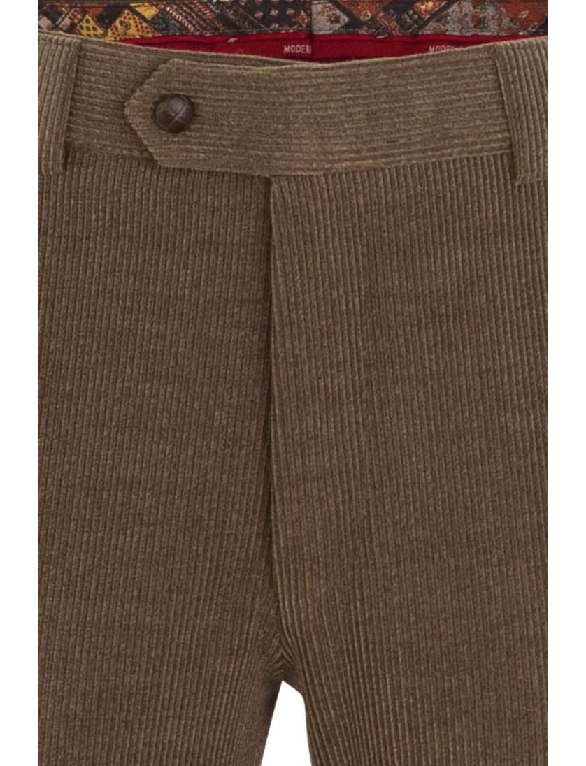 Meyer pantalon Roma camel wolcord