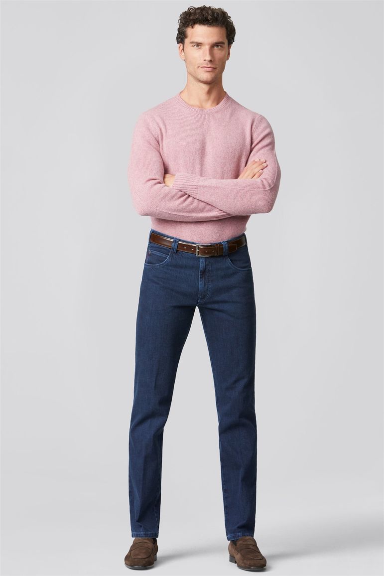 Pantalon jeans donkerblauw Meyer Diego