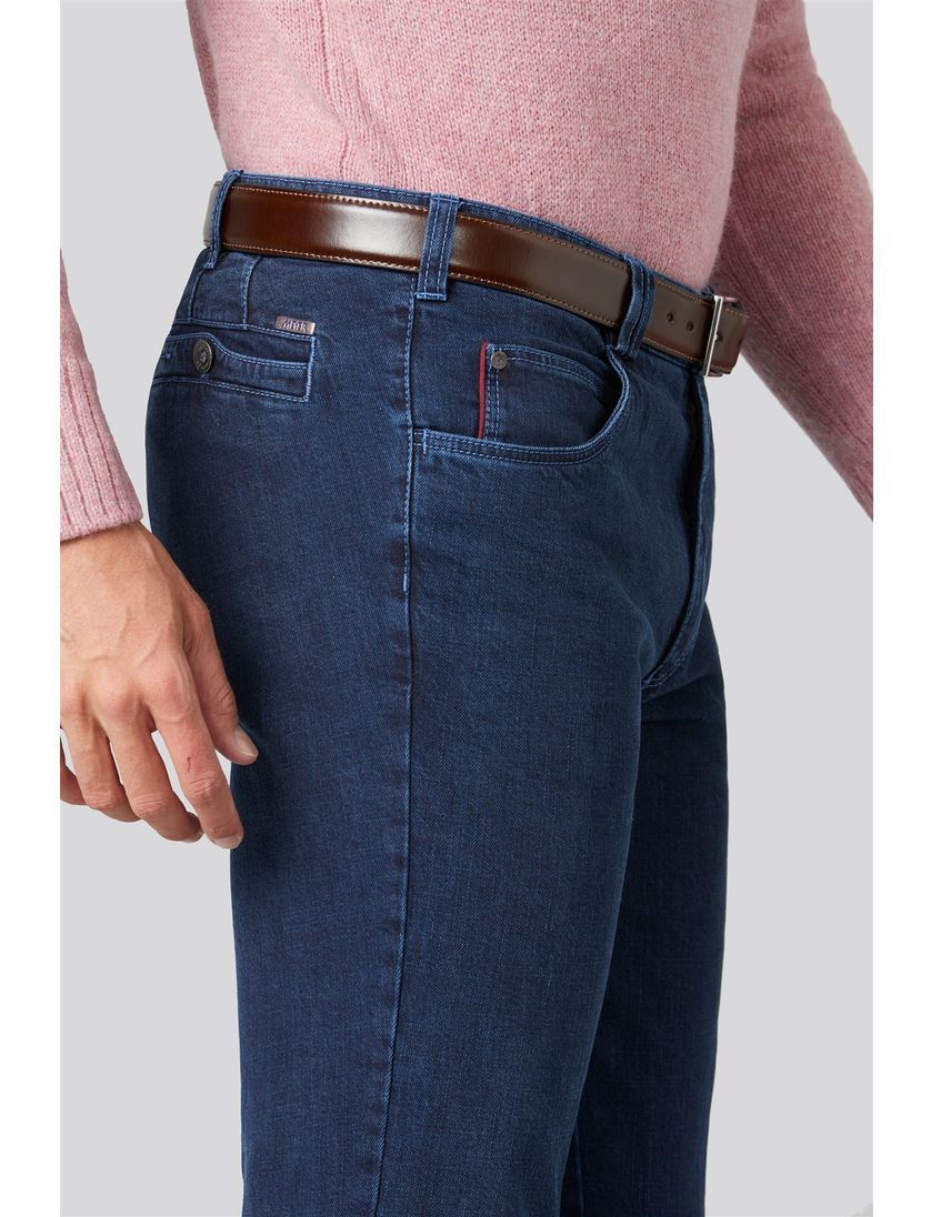 Meyer broek jeans Diego donkerblauw