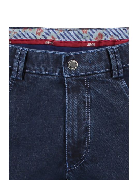Pantalon jeans donkerblauw Meyer Diego