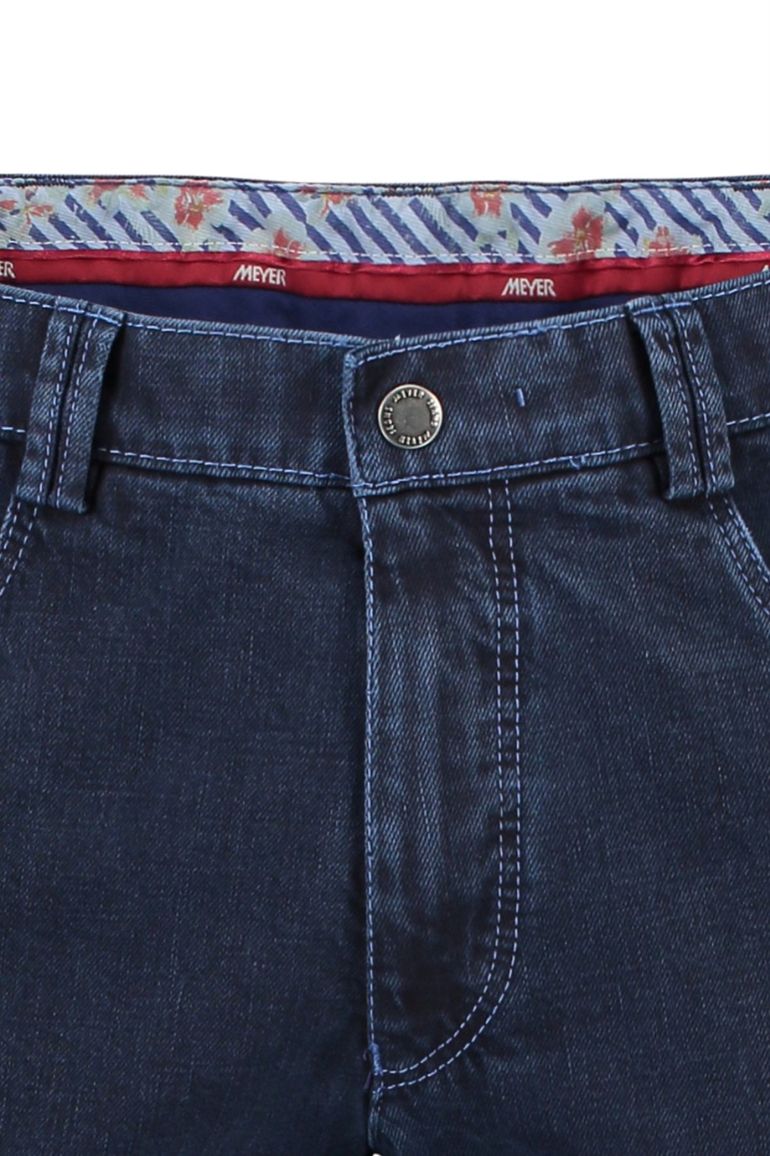 Pantalon jeans donkerblauw Meyer Diego