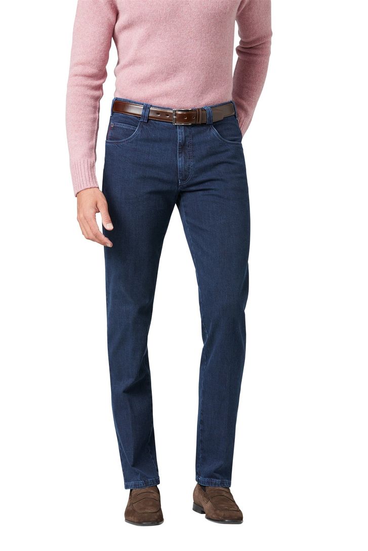 Meyer broek jeans Diego donkerblauw