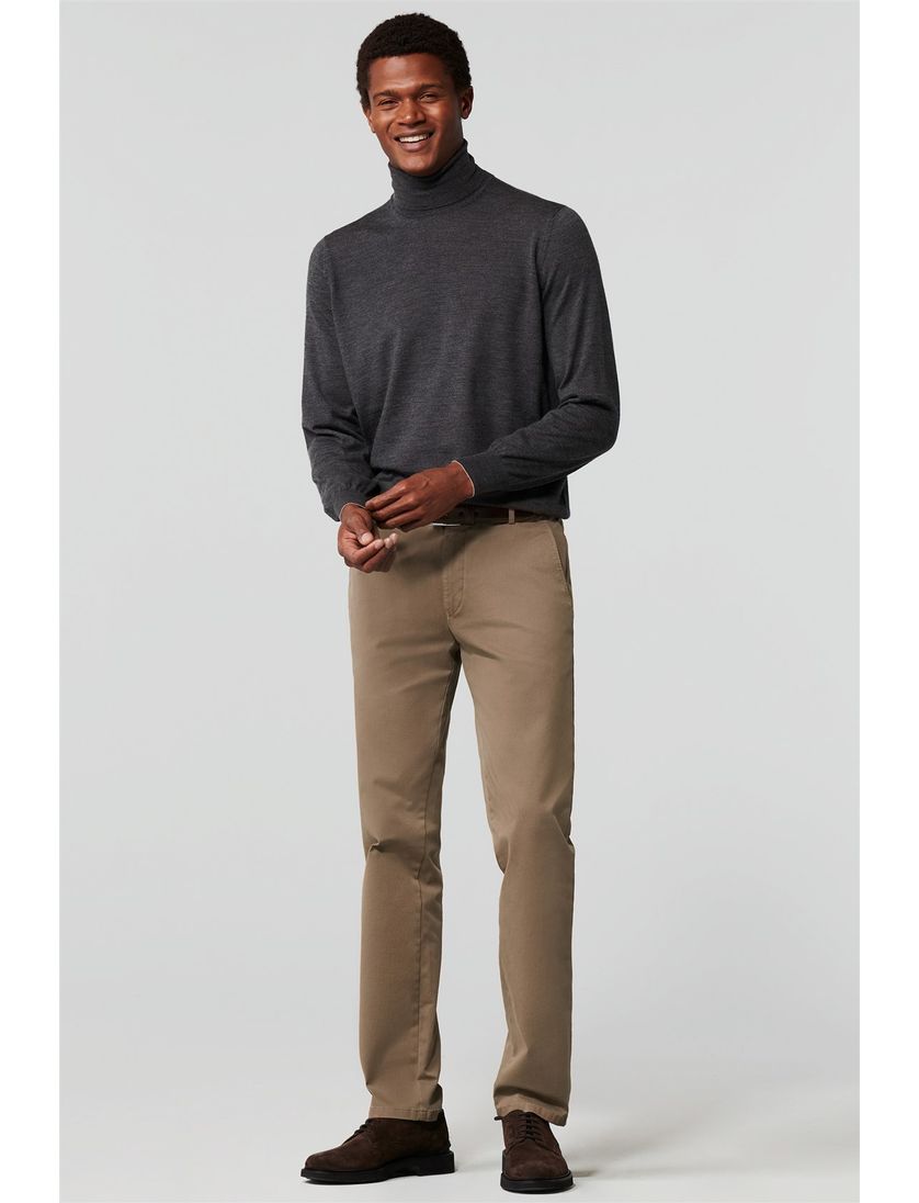 Meyer broek Roma donkerbeige