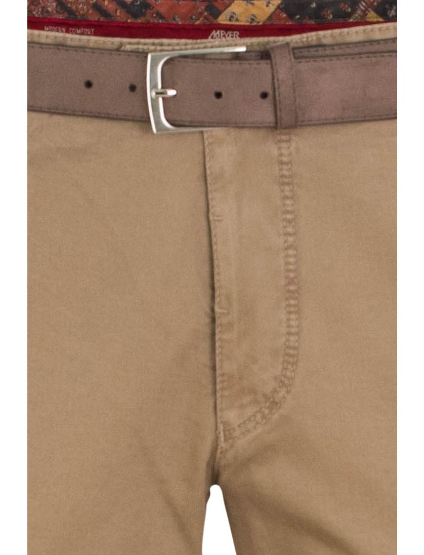 Meyer broek Roma donkerbeige