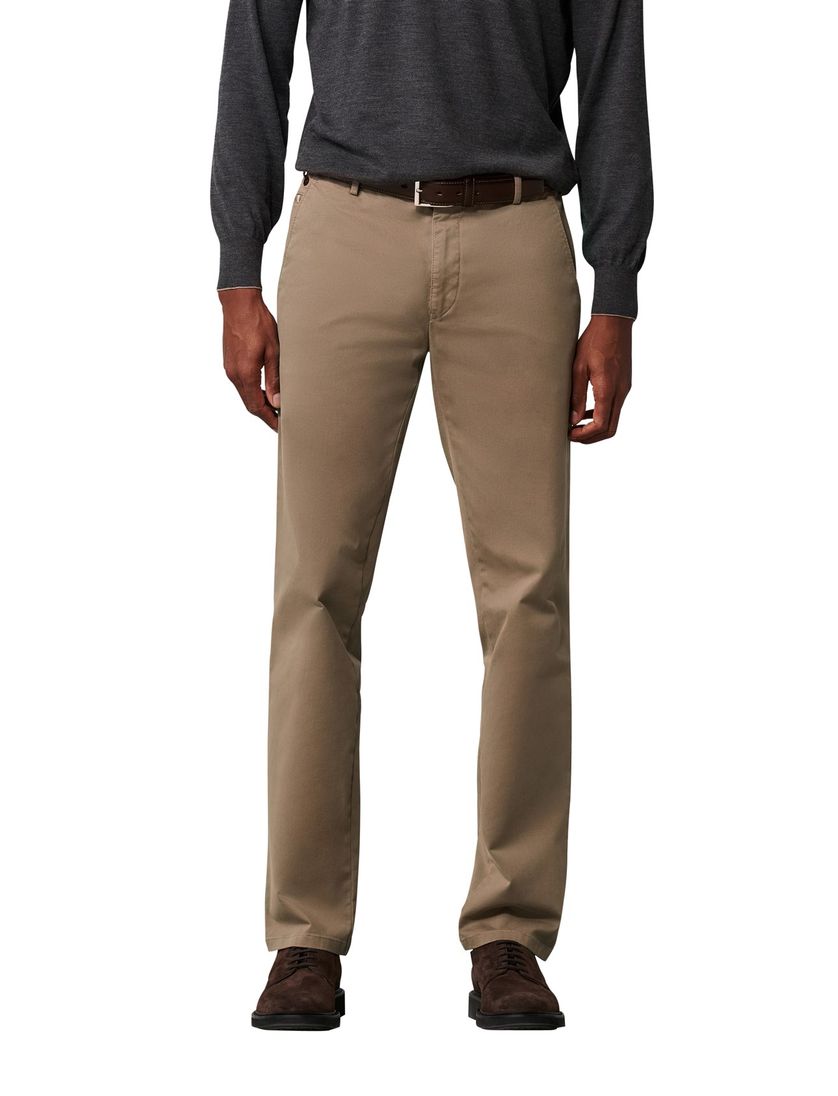 Meyer broek Roma donkerbeige