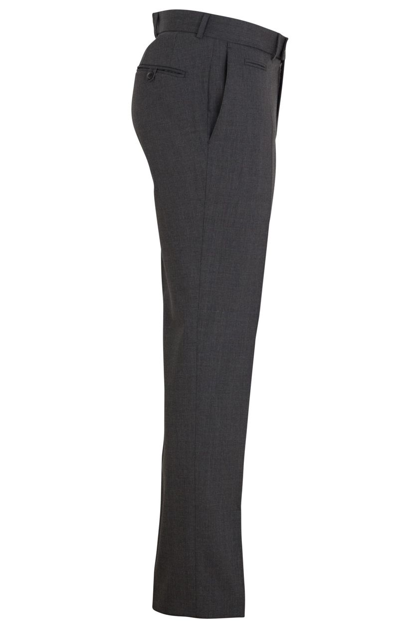 Pantalon Brax donkergrijs wol model Enrico