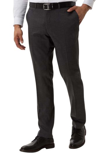 Brax Brax pantalon Enrico antraciet wol