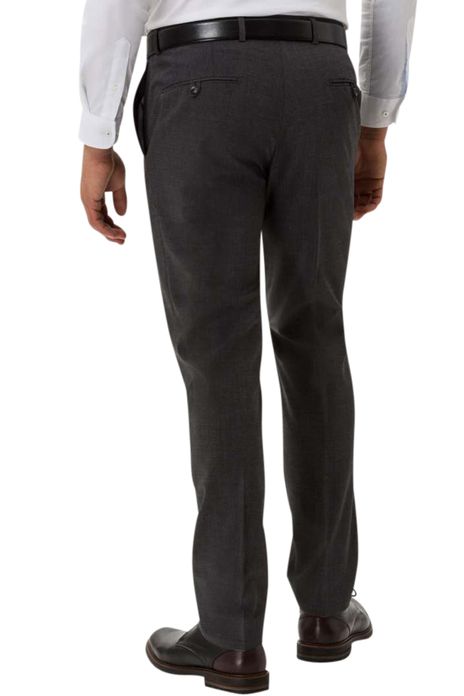 Brax pantalon Enrico antraciet wol