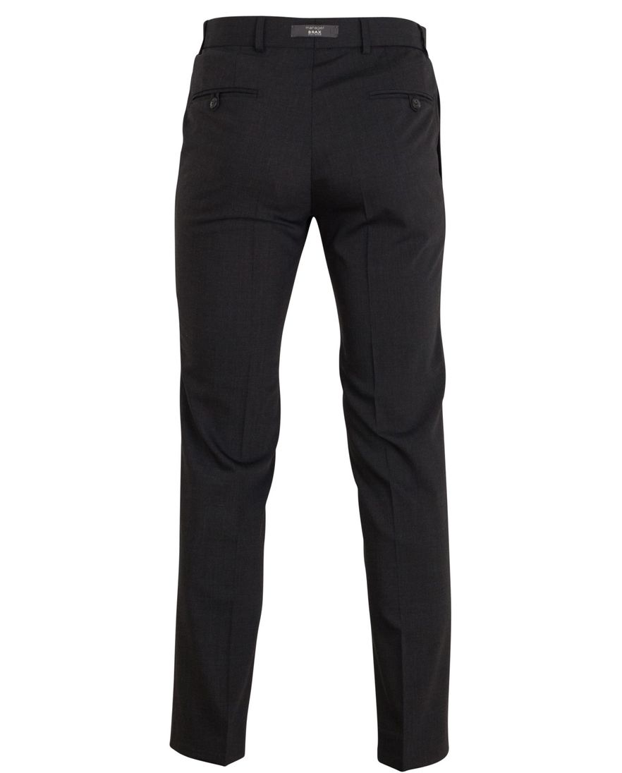 Pantalon Brax Enrico donkergrijs wol