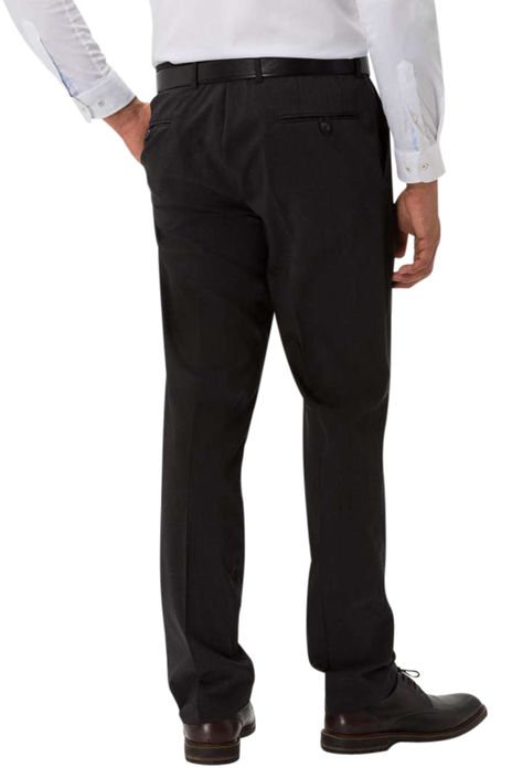 Pantalon Brax Enrico donkergrijs wol