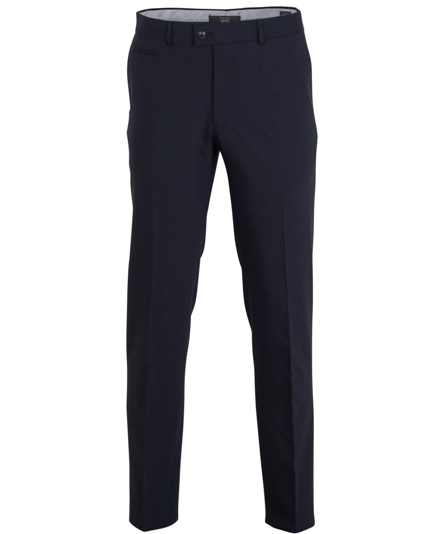 Brax broek Enrico donkerblauw wol