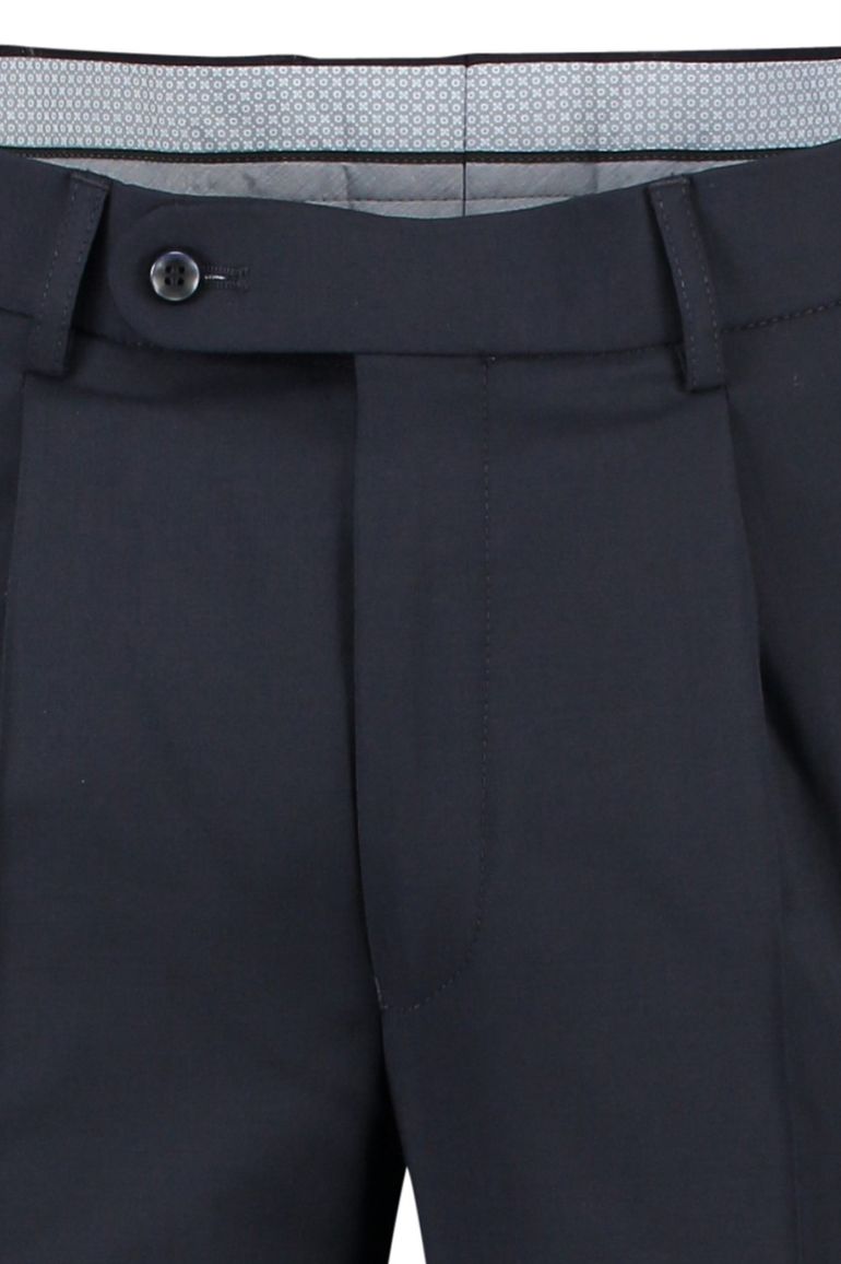 Hiltl pantalon Milano-U wol navy