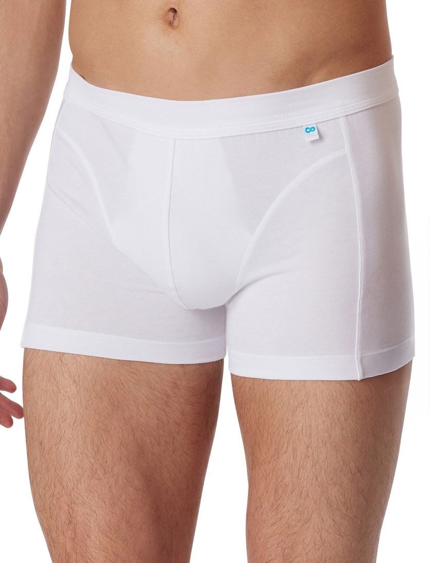 5=4 Schiesser boxershort wit long life cotton
