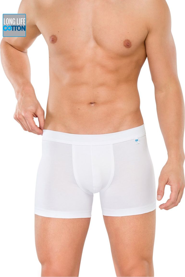 5=4 Boxershort Schiesser wit long life cotton