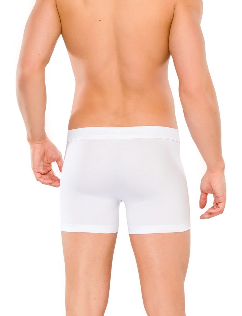 5=4 Boxershort Schiesser wit long life cotton