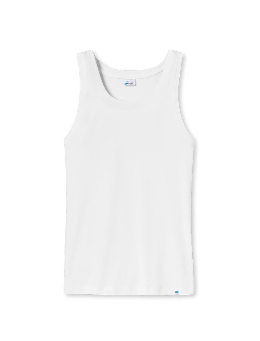 5=4 Singlet Schiesser long life cotton wit
