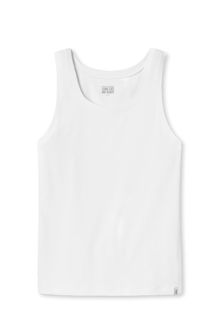 5=4 Schiesser singlet wit Long Life Soft