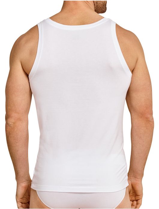 5=4 Schiesser singlet wit Long Life Soft