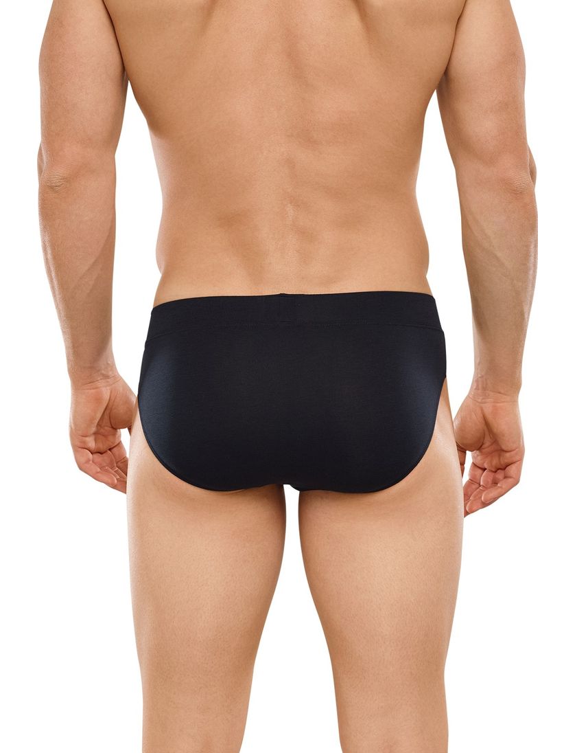 5=4 Schiesser slip donkerblauw Long Life Soft