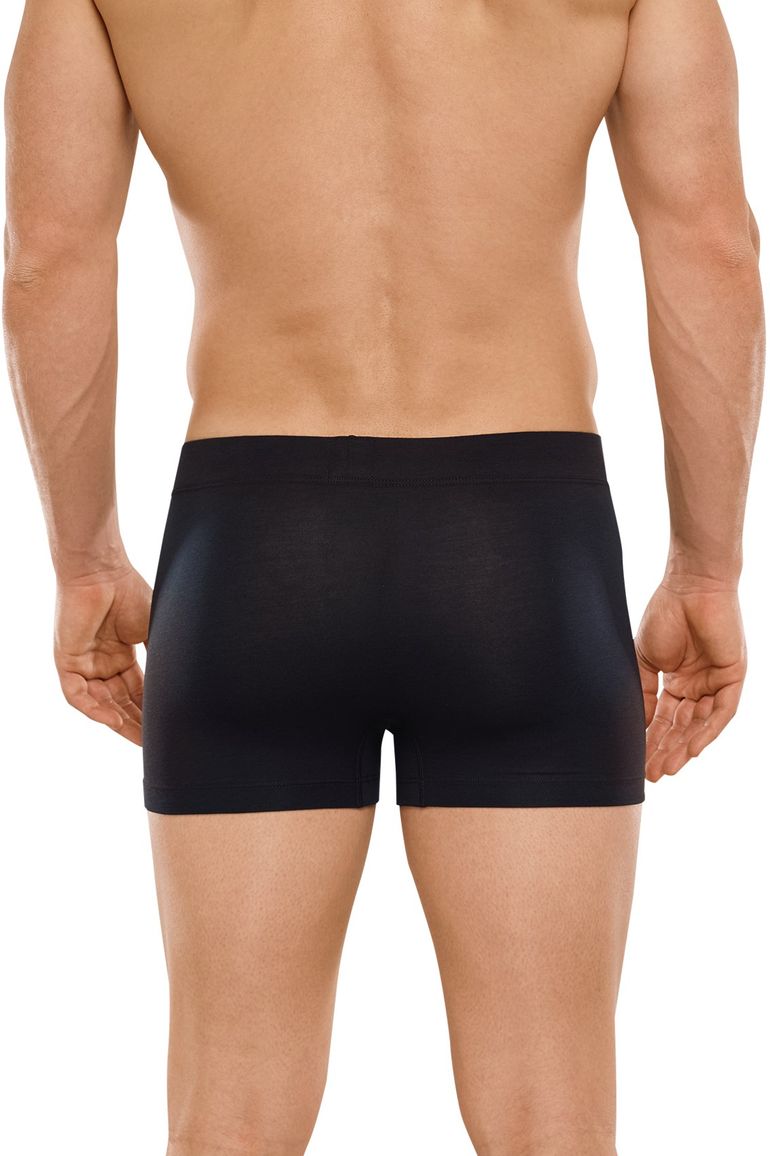 5=4 Schiesser Long Life Soft short donkerblauw