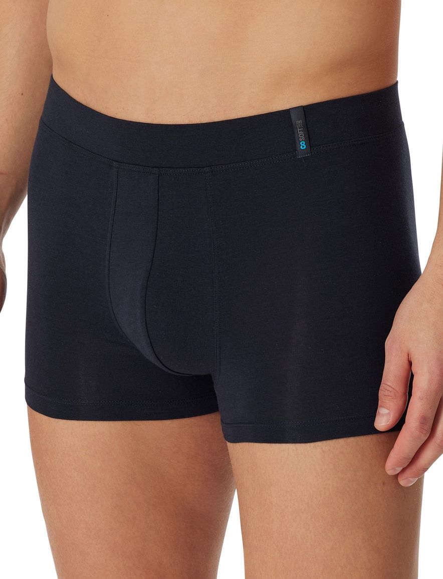 5=4 Schiesser Long Life Soft short donkerblauw