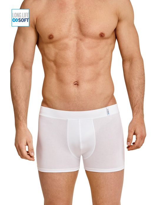 5=4 Schiesser boxershort wit Long Life Soft