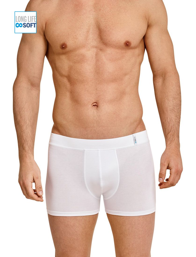 5=4 Schiesser boxershort wit Long Life Soft