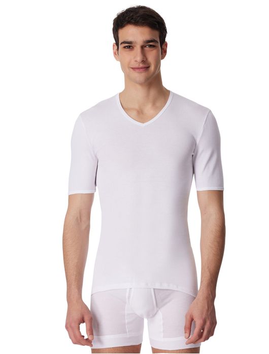 t-shirt Schiesser Original Classics ondergoed aanbieding wit