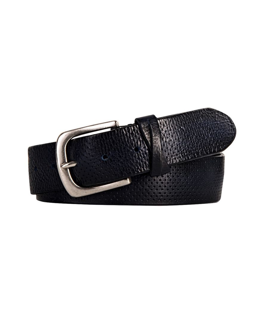 Profuomo riem effen donkerblauw structuur