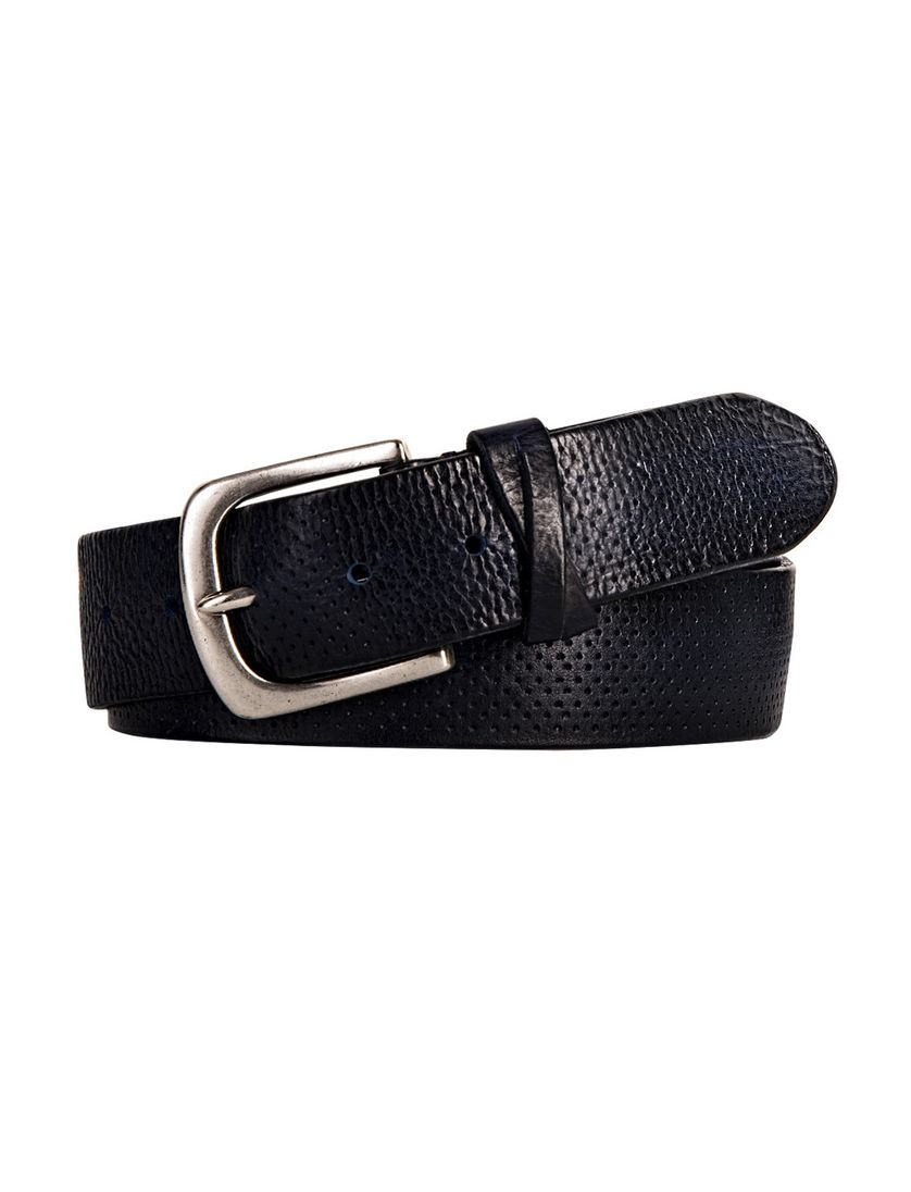riem Profuomo donkerblauw structuur