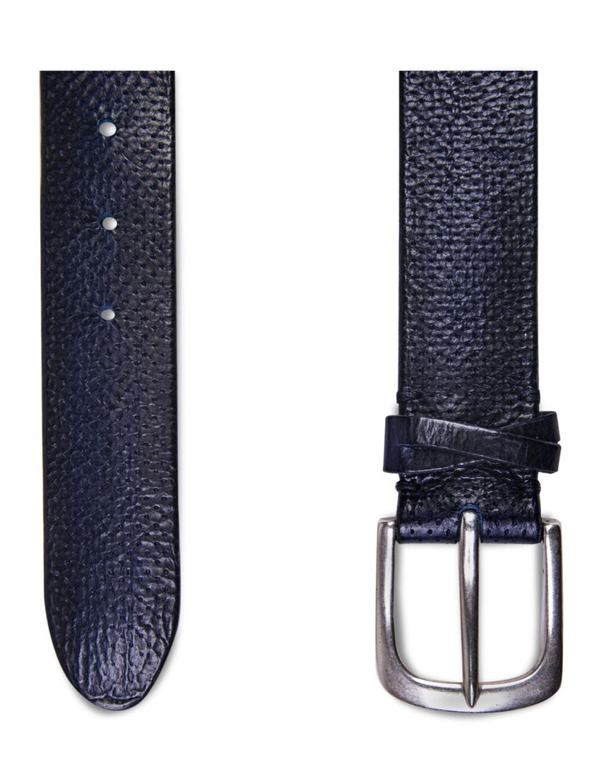 riem Profuomo donkerblauw structuur