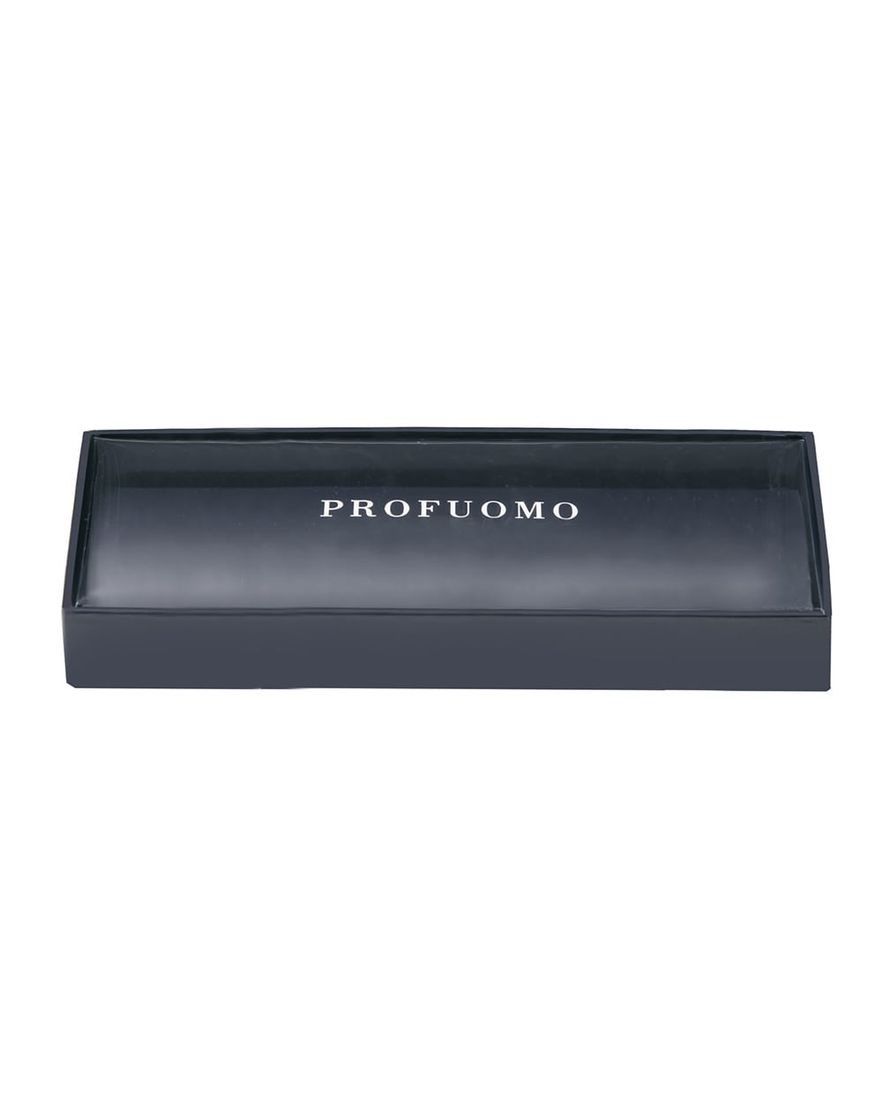 Profuomo vlinderdas zwart zelfstrikker