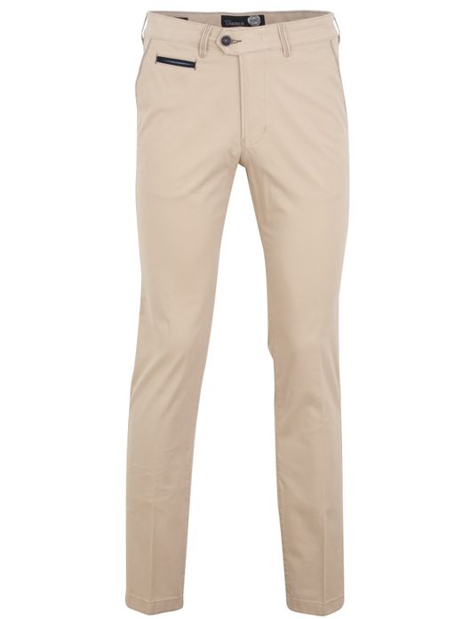 Gardeur Benny-3 broek ecru flatfront