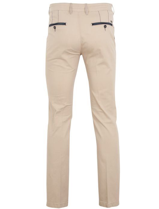 Gardeur Benny-3 broek ecru flatfront