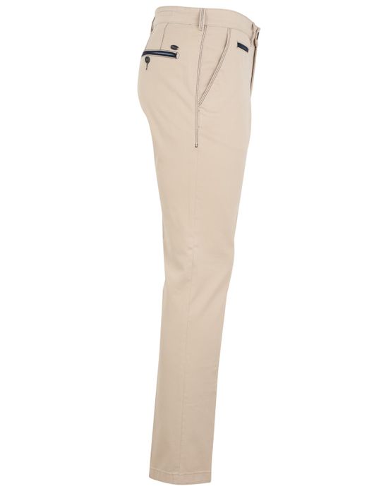 Gardeur Benny-3 broek ecru flatfront