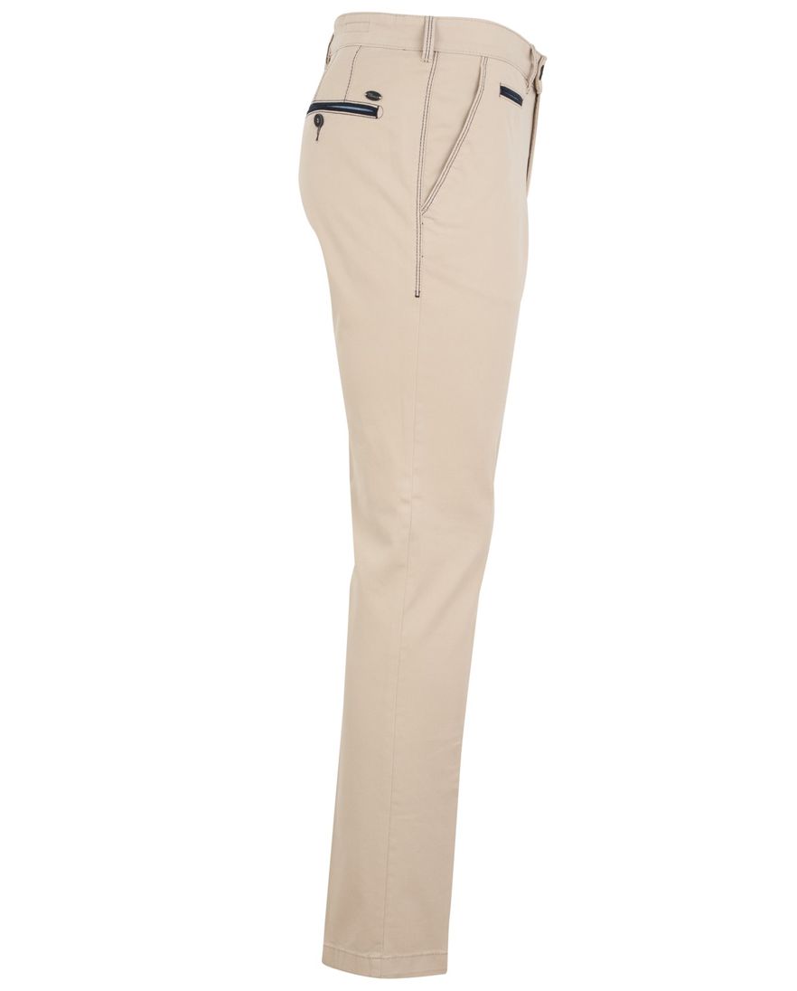 Gardeur Benny-3 broek ecru flatfront