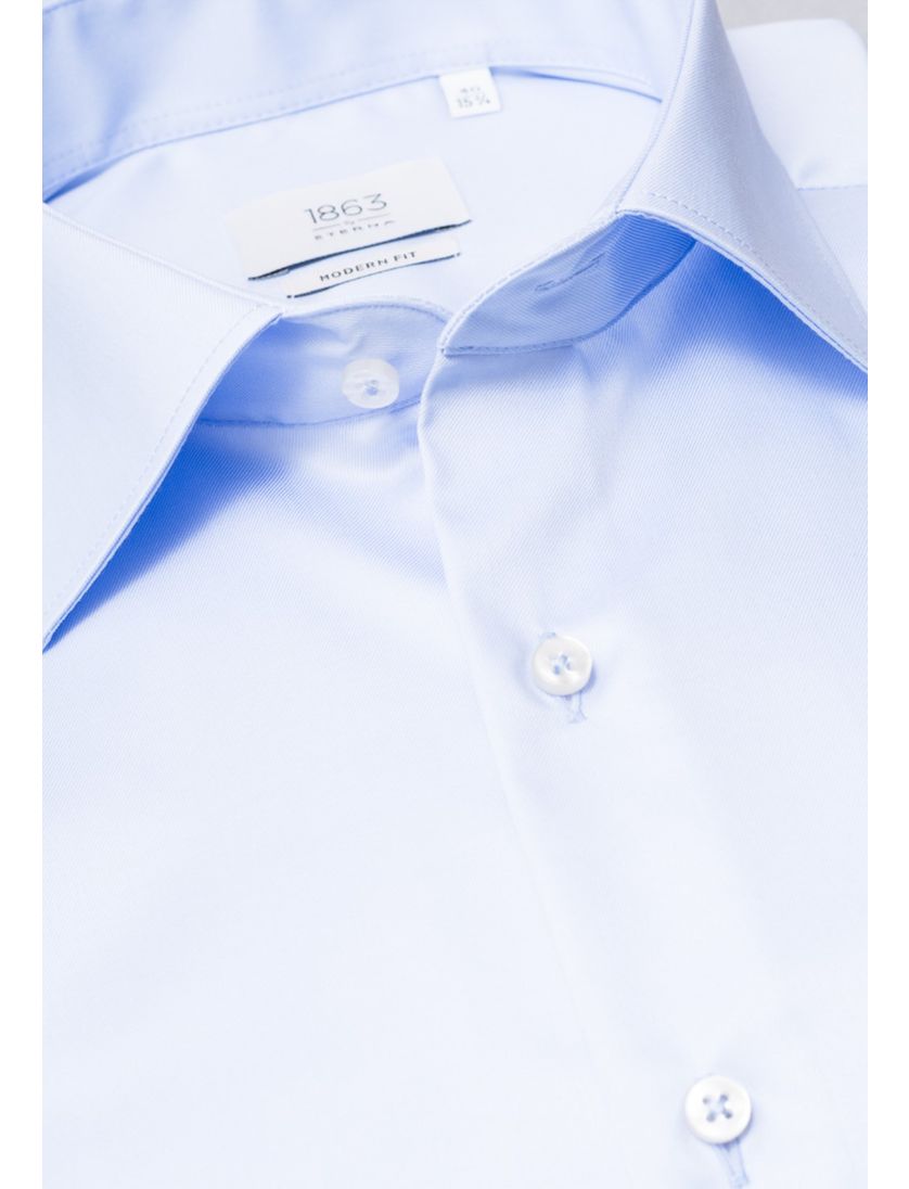 Lichtblauw shirt Eterna 1863 Modern Fit