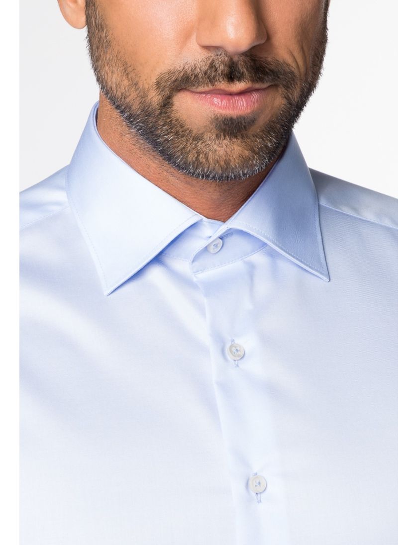 Lichtblauw shirt Eterna 1863 Modern Fit