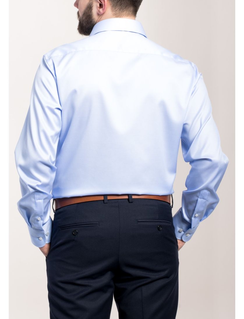 Lichtblauw shirt Eterna 1863 Modern Fit