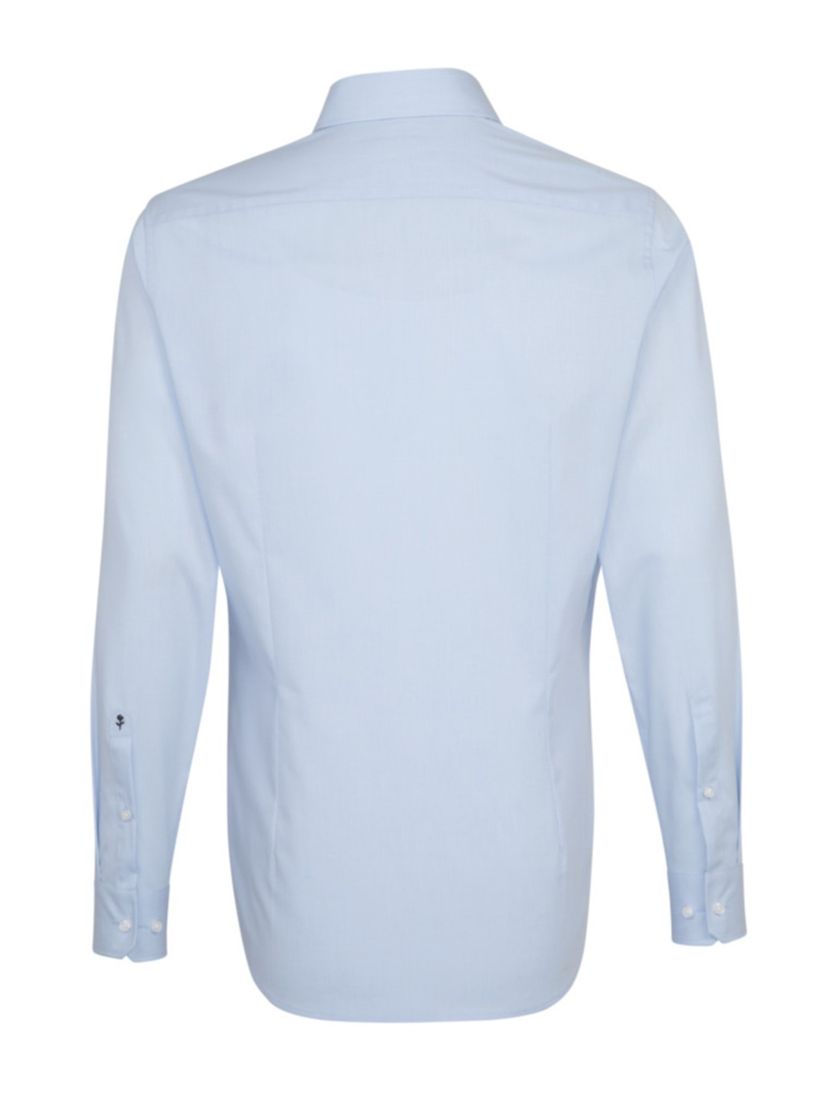 Seidensticker lichtblauw overhemd Shaped