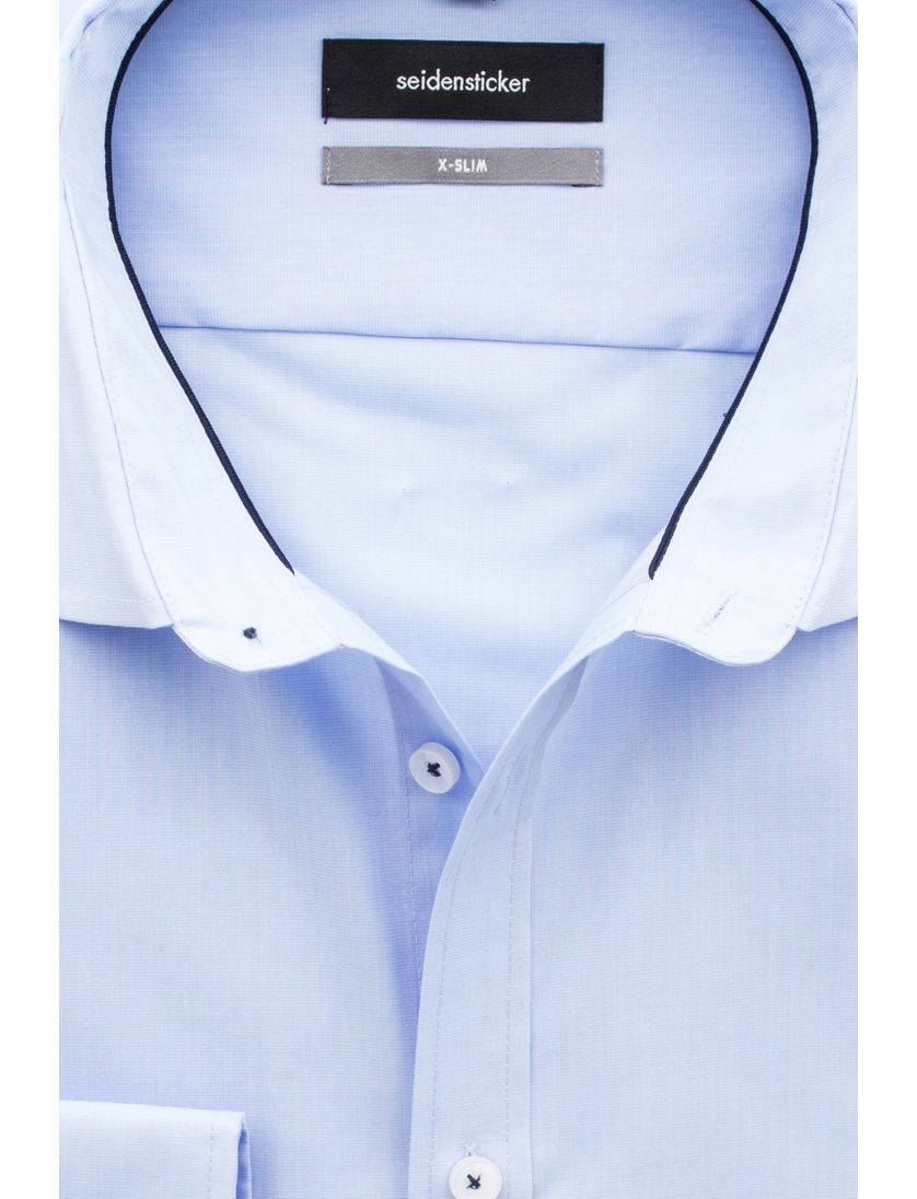 Seidensticker X-slim overhemd lichtblauw