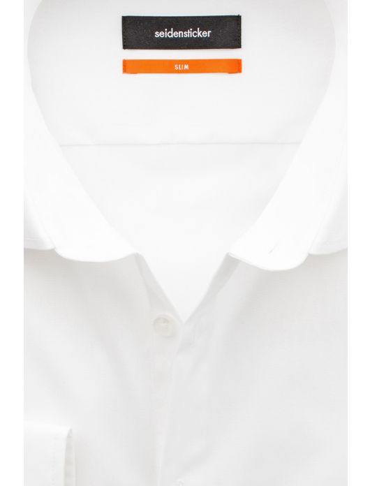 Overhemd Seidensticker Slim wit
