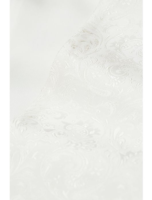 Digel gilet Lambert wit geprint