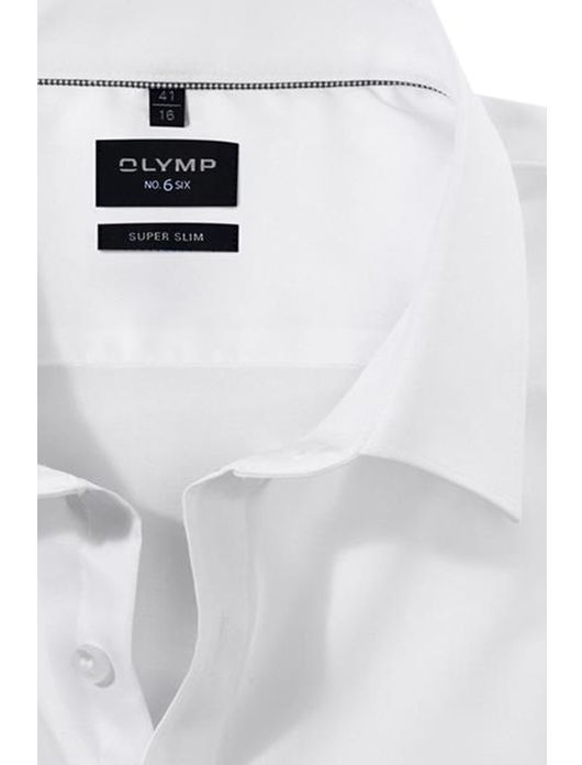 Overhemd mouwlengte 7 Olymp wit