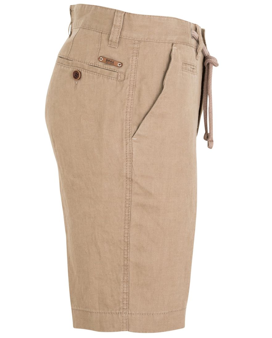 Brax korte broek Bielle B beige linnen