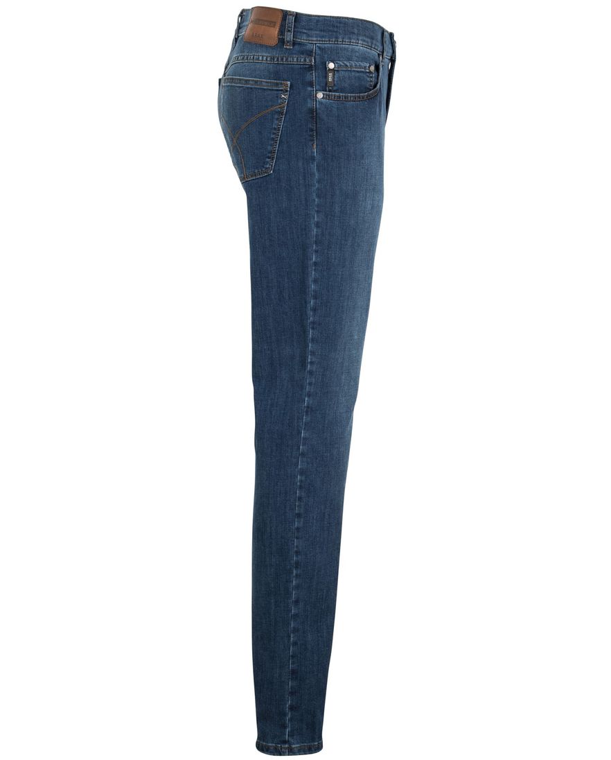 Brax pantalon Cooper blauw denim